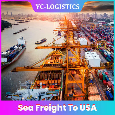 낮은 보험료 DHL UPS Sea Freight To USA Door to Door