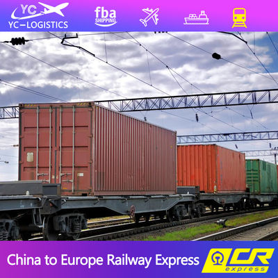 중국부터 독일 프랑스까지 열차 선적 FBA 운송 주선인